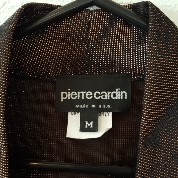 Pierre Cardin VTG gold copper blazer - Picture 3 of 5